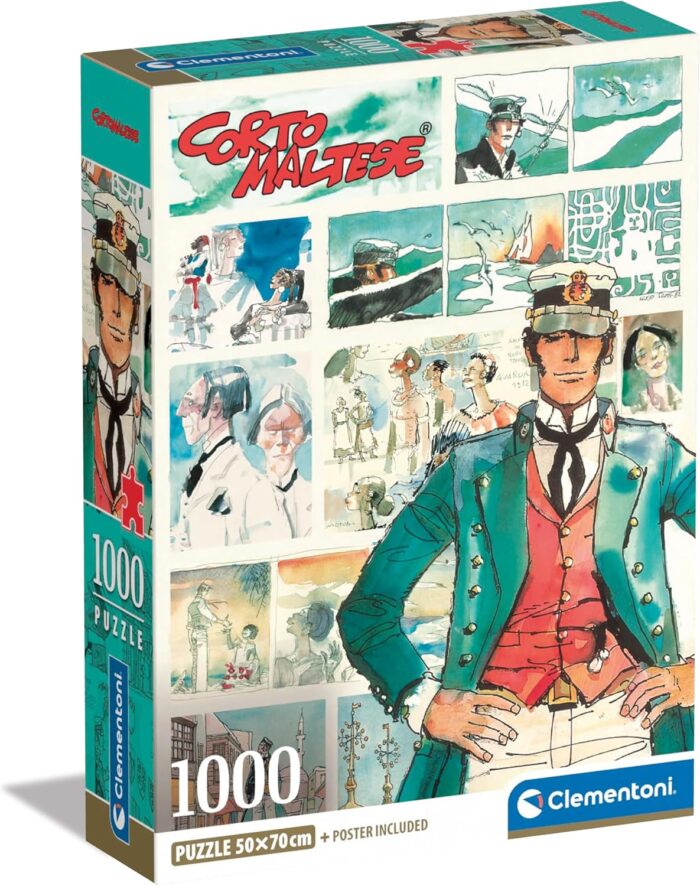 Puzzle 1000 Pzs Hqc Corto Maltese - Compact-2- - Imagen 1