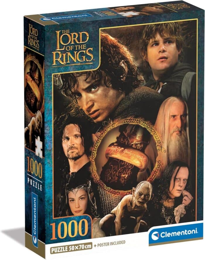 Puzzle 1000 Pzs The Lord Of The Rings - Compact - Imagen 1