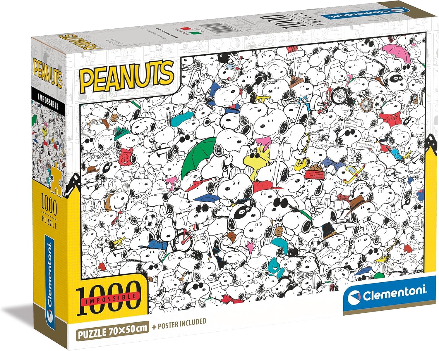 Puzzle 1000 Pzs Impossible Compact Peanuts