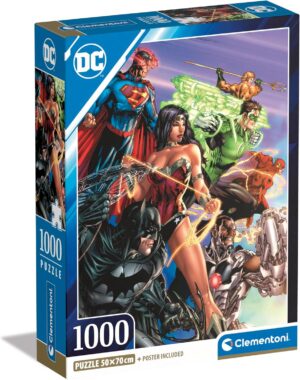 Puzzle 1000 Pzs Dc Comics -Compact Box-