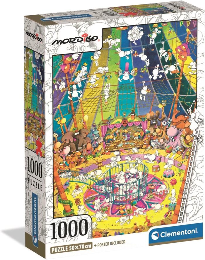 Puzzle 1000 Pzs Mordillo The Show - Imagen 1