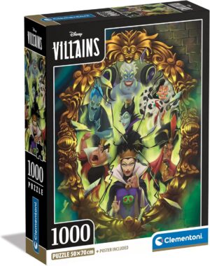 Puzzle 1000 Pzs Hqc Villains - Compact -
