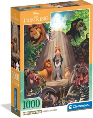 Puzzle 1000 Pzs Disney The Lion King Compact