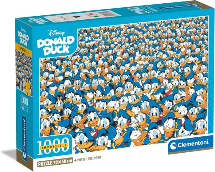 Puzzle 1000 Pzs Impossible Donald Duck Compact - Imagen 1