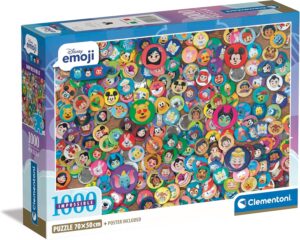 Puzzle 1000 Pzs Impossible Disney Mult. Compact