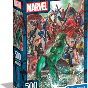 Puzzle 500 Pzs Marvel Compact Box