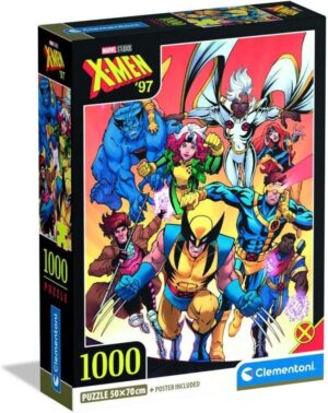 Puzzle 1000 Pzs Marvel Xmen Compact Box