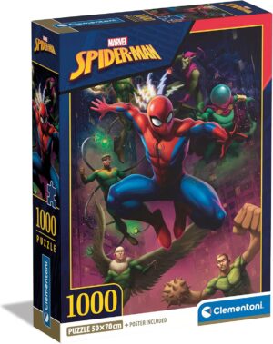 Puzzle 1000 Pzs Hqc Ill.Mc Spiderman Compact