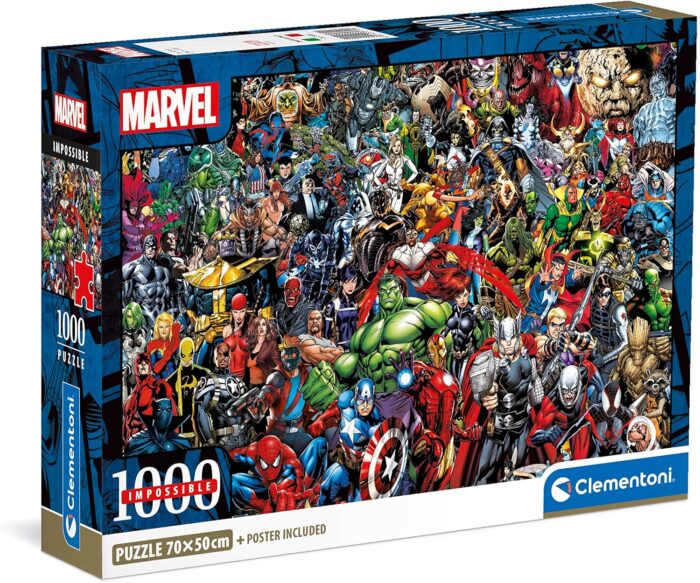 Puzzle 1000 Pzs Impossible Marvel - Imagen 1