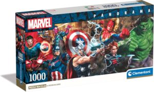 Puzzle 1000 Pzs Panorama Marvel Compact