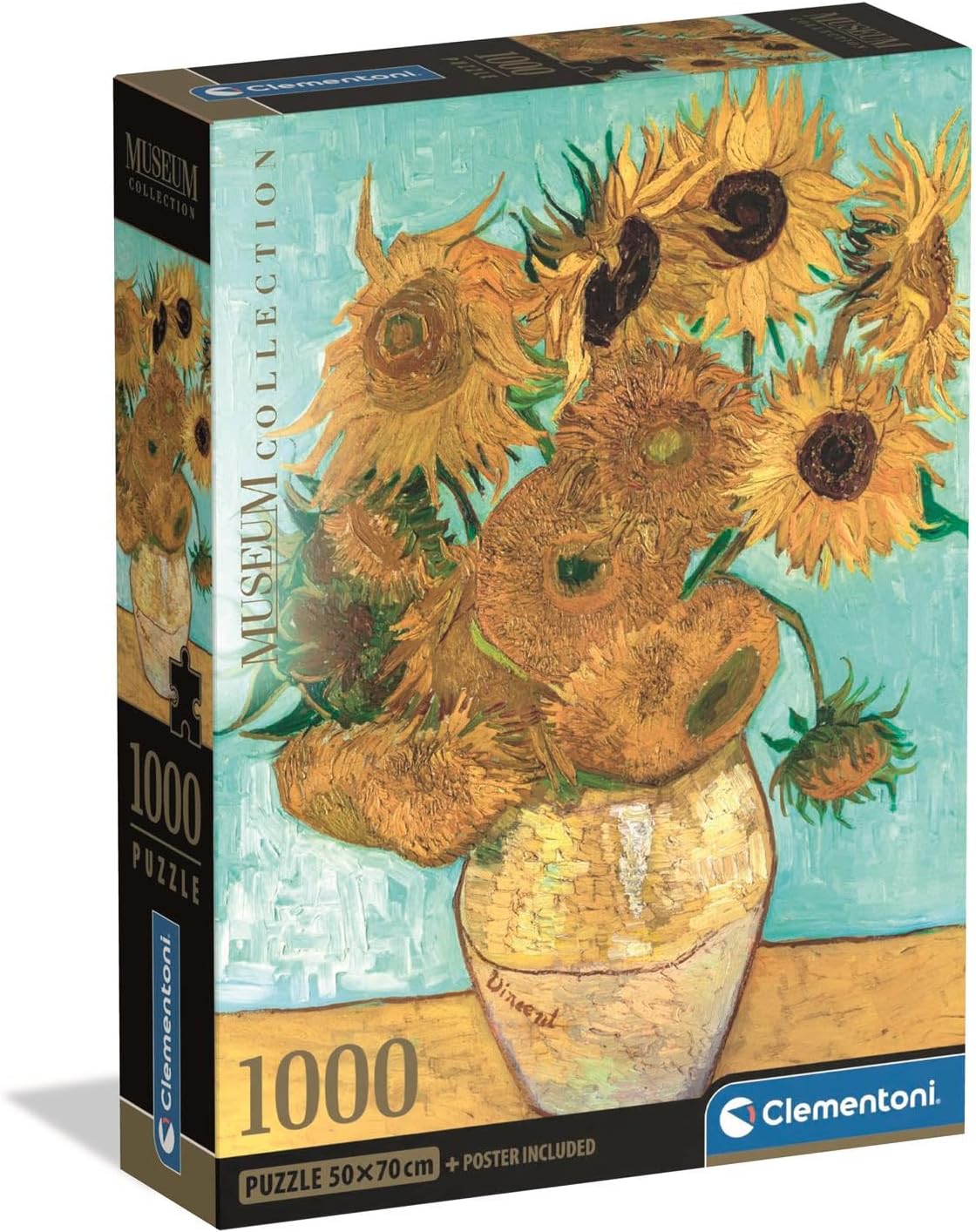 Puzzle 1000 Pzs Museum Sunflowers Compact Bo