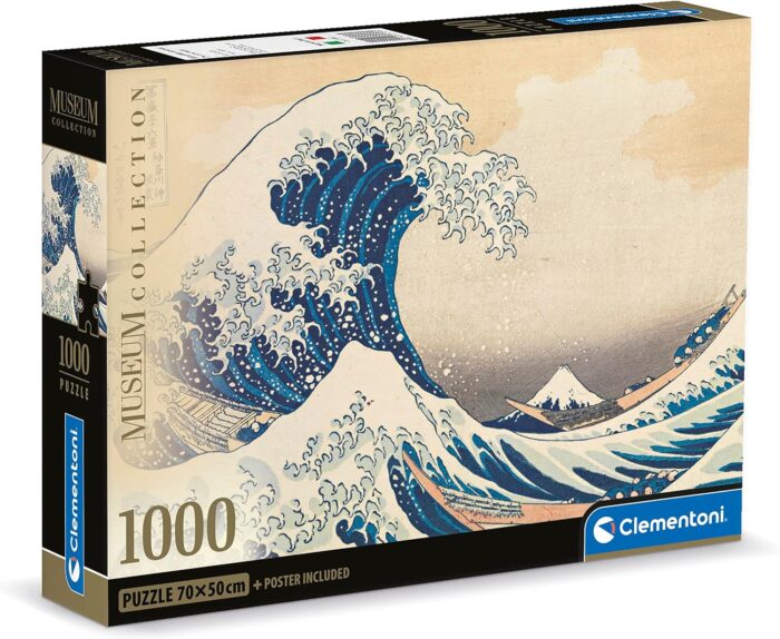Puzzle 1000 Pzs Museum La Grande Onda Di Hok. - Imagen 1