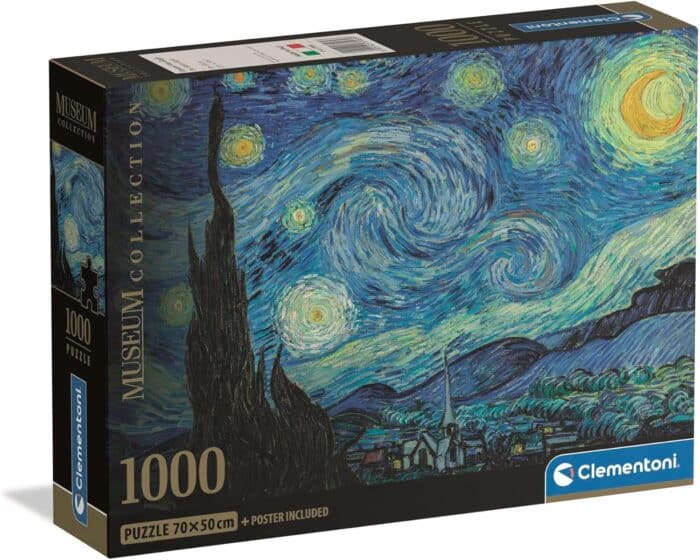 Puzzle 1000 Pzs Hqc Museum - The Starry Night C - Imagen 1