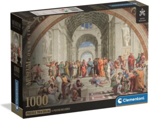 Puzzle 1000 Pzs Compact Musei Vaticani - School Of Athen