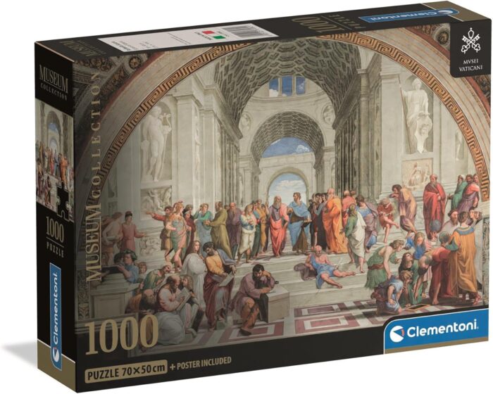 Puzzle 1000 Pzs Compact Musei Vaticani - School Of Athen - Imagen 1