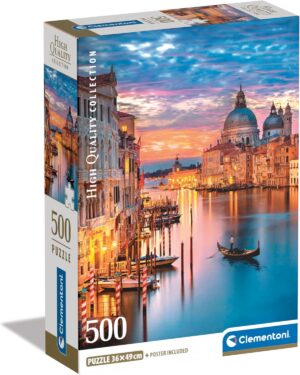Puzzle 500 Pzs Hqc Lighting Venice Compact