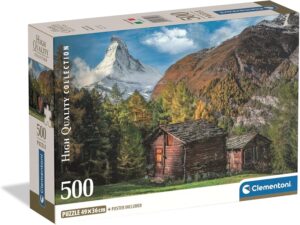 Puzzle 500 Pzs Hqc Charming Matterhorn Compact
