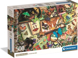 Puzzle 500 Pzs Hqc The Butterfly Collector Comp