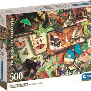Puzzle 500 Pzs Hqc The Butterfly Collector Comp