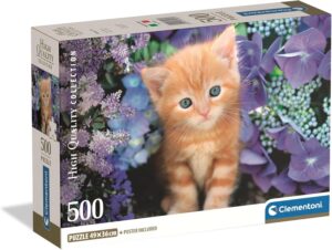 Puzzle 500 Pzs Hqc Ginger Cat  Compact Box