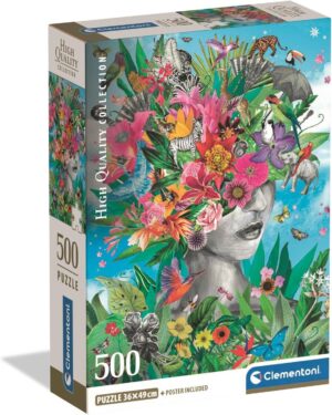 Puzzle 500 Pzs Hqc Head In The Jungle Compact B