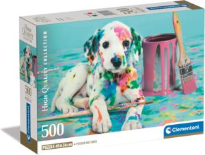 Puzzle 500 Pzs Hqc The Funny Dalmatian Compact