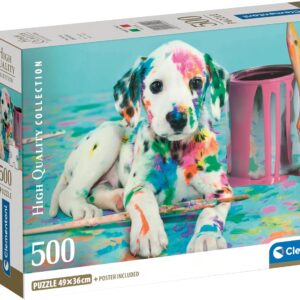 Puzzle 500 Pzs Hqc The Funny Dalmatian Compact