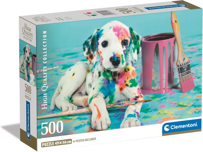 Puzzle 500 Pzs Hqc The Funny Dalmatian Compact - Imagen 1
