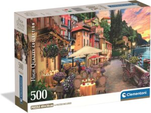 Puzzle 500 Pzs Hqc Lake Como Compact Box