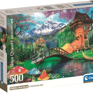 Puzzle 500 Pzs Hqc The Old Shoe House Compact B