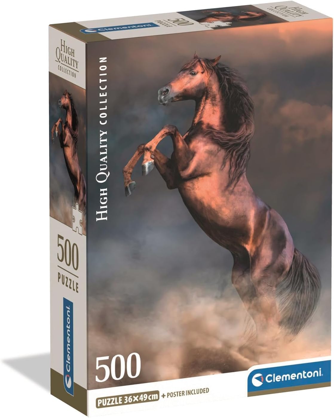 Puzzle 500 Pzs Hqc Wild Red Stallion Compact Bo