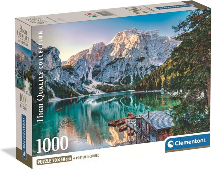 Puzzle 1000 Pzs Hqc Emerald Lake Braies 2025-Co - Imagen 1