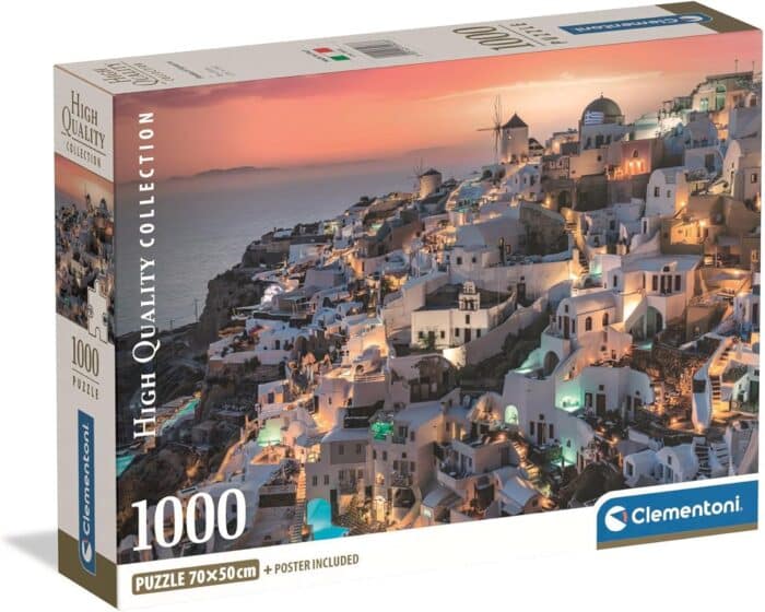 Puzzle 1000 Pzs Hqc Shades Of Santorini 2025-Co - Imagen 1