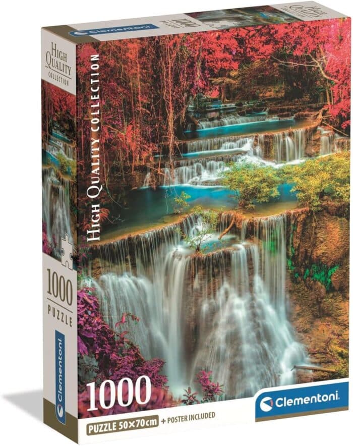 Puzzle 1000 Pzs Hqc Colourful Thai Falls - Imagen 1
