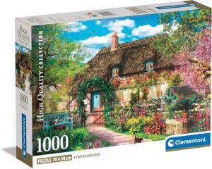 Puzzle 1000 Pzs Hqc  The Old Cottage - Compact