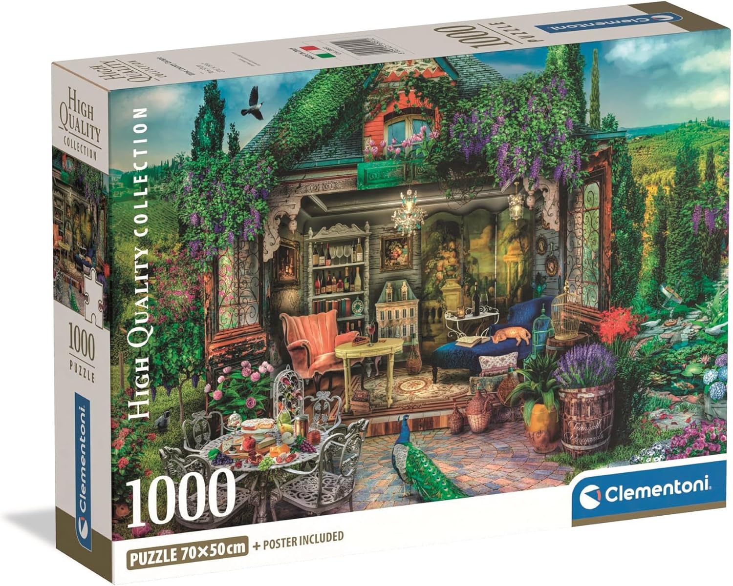 Puzzle 1000 Pzs Hqc Wine Country Escape
