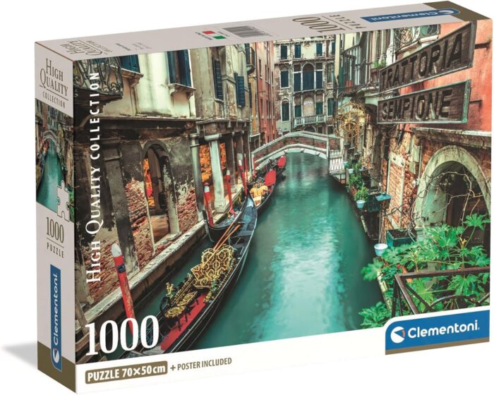 Puzzle 1000 Pzs Hqc Venice Canal - Imagen 1