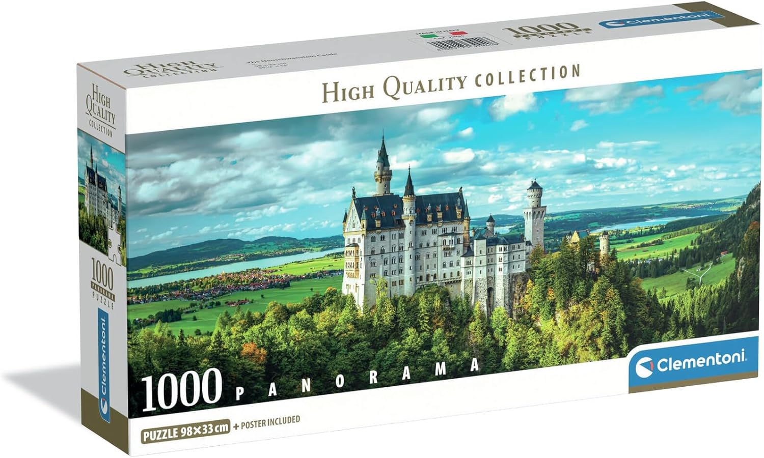 Puzzle 1000 Pzs Panorama Hqc The Neuschwanstein
