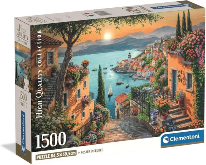 Puzzle 1500 Pzs Hqc Steps To The Harbor 2025 - - Imagen 1