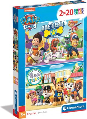 Puzzle 2X20 Pzs Paw Patrol