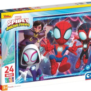 Puzzle 24 Pzs Maxi Spidey And His Amazing Frien