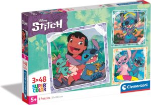 Puzzle 3X48 Pzs Square Stitch Disney