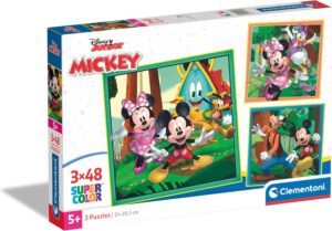 Puzzle 3X48 Pzs Square Mickey And Friends
