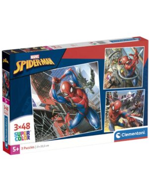 Puzzle 3X48 Pzs Square Marvel Spiderman