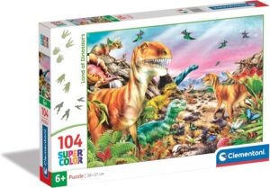 Puzzle 104 Pzs Noli Land Of Dinosaurs =2024=