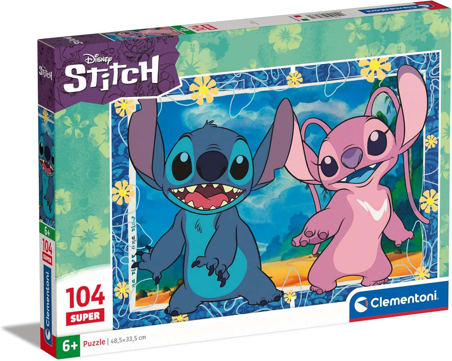 Puzzle 104 Pzs Super Disney Stitch -3-