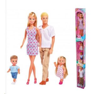 Muñeca Steffi Love Y Su Familia