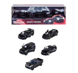 Pack 5 Coches Negros Edicion Black