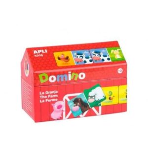 Domino Casita La Granja 28 uds Apli Kids