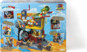 SUPERTHINGS - Cuartel General Superhéroes con un Mr King Exclusivo